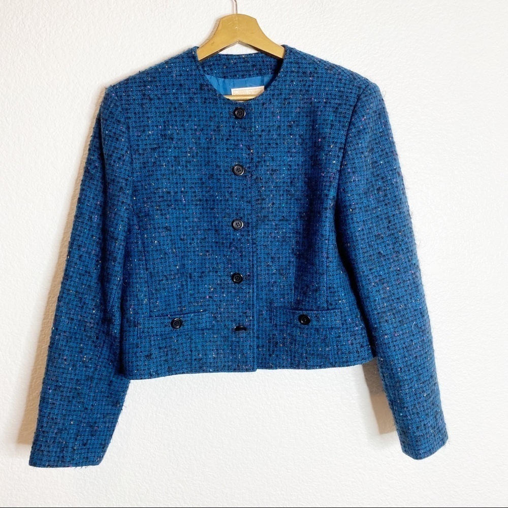 Pendleton- Vintage 100% Virgin Wool Blazer Jacket